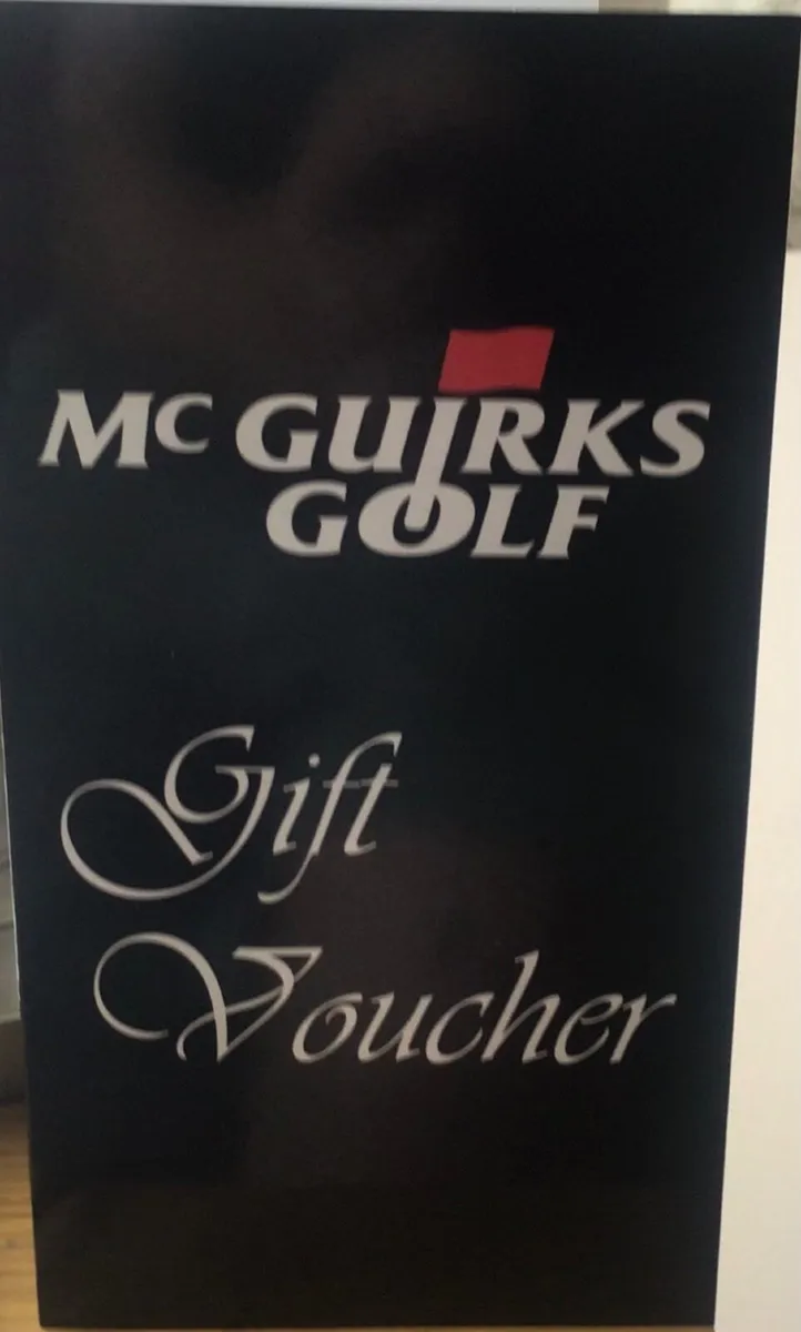 McGuire’s Golf Gift Voucher - €186.95 Balance