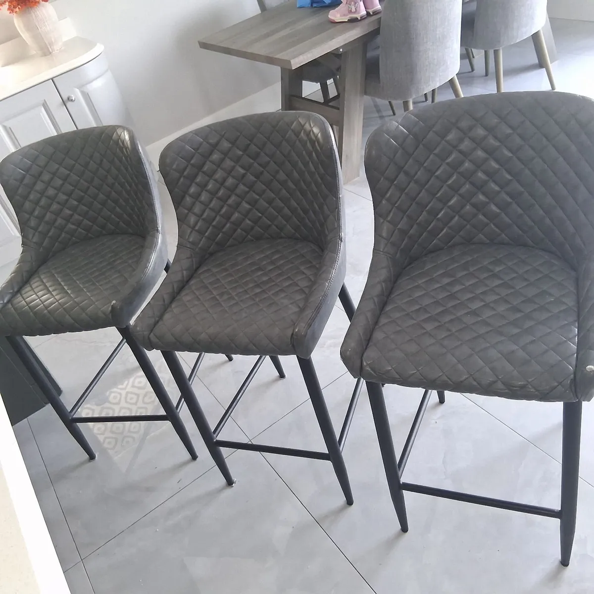 Island chairs x3 - Image 3