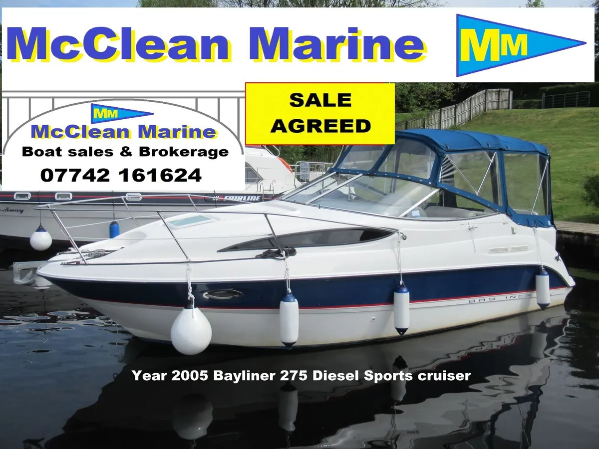 2005 Bayliner Ciera 275 Diesel (Sale agreed) - Image 1