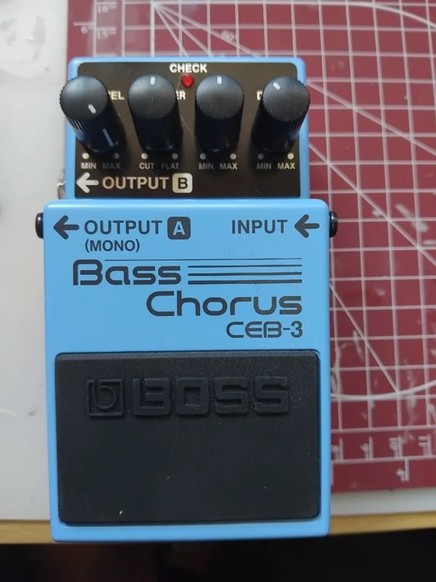 Boss Bass Chorus Pedal