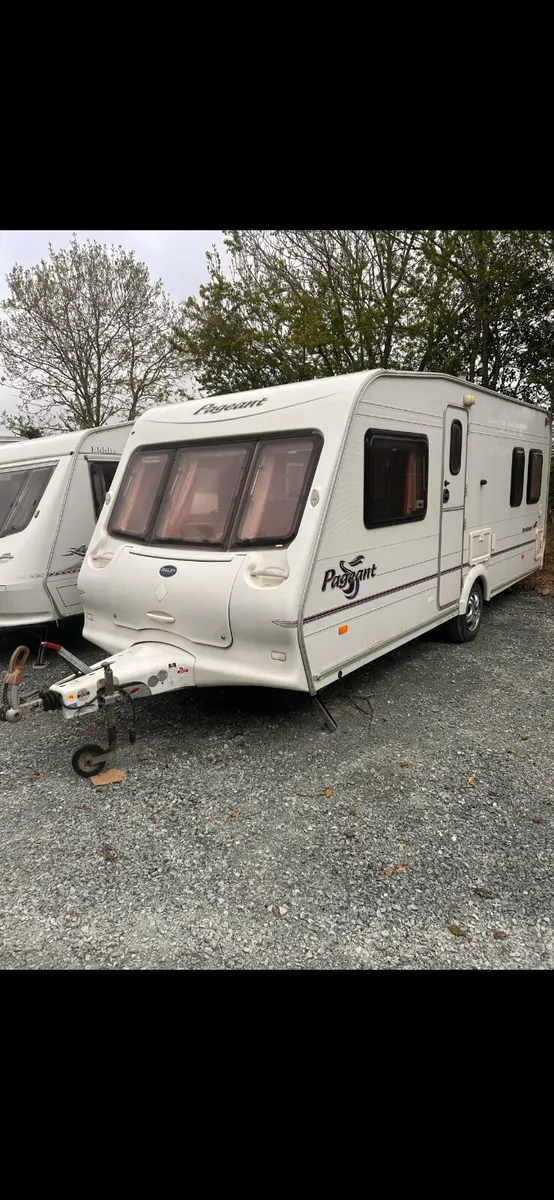 Bailey pageant fixed bed Caravan - Image 1
