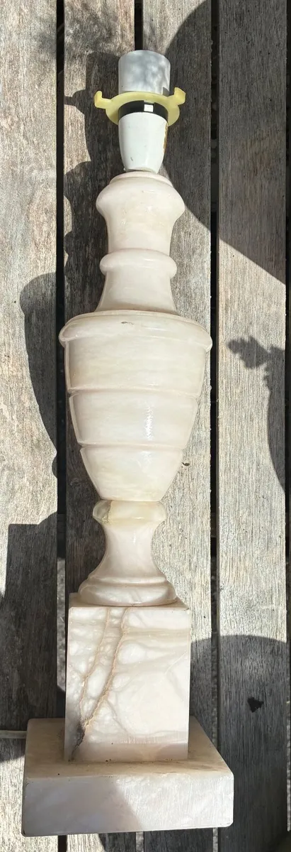 Marble Table Lamp - Image 1