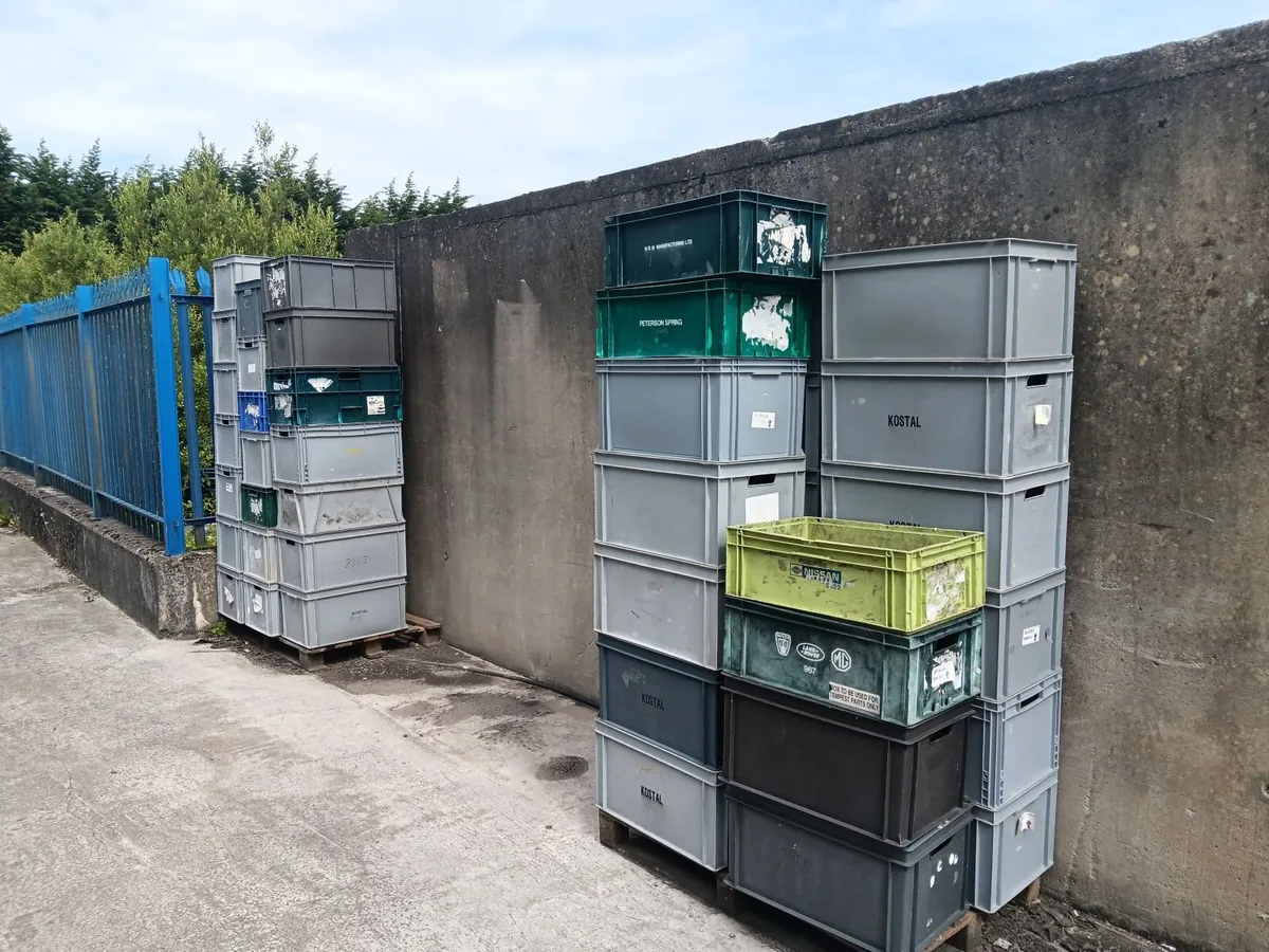 Plastic Euro Container Box - Image 2