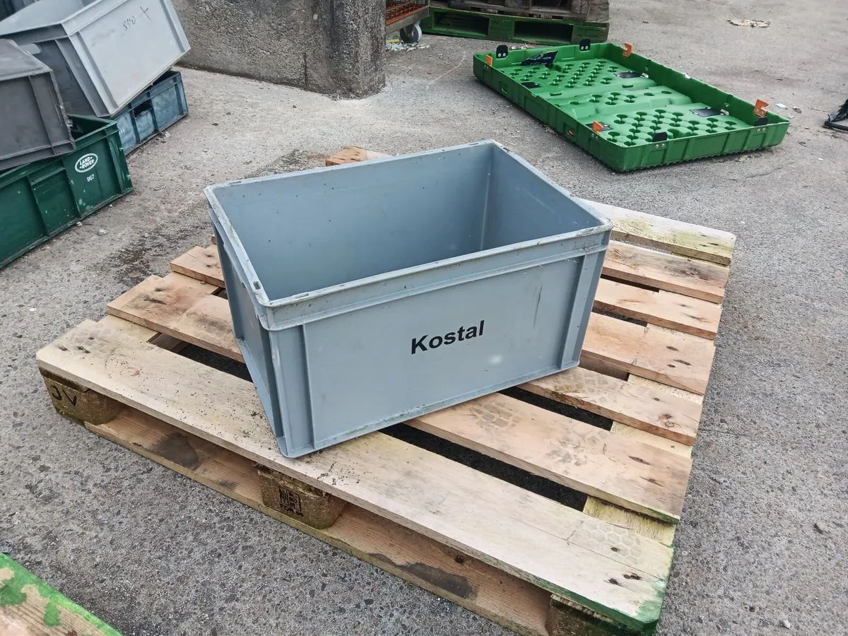 Plastic Euro Container Box - Image 1