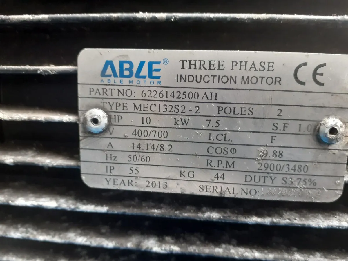 ABAC 270L 3 PHASE COMPRESSOR - Image 3
