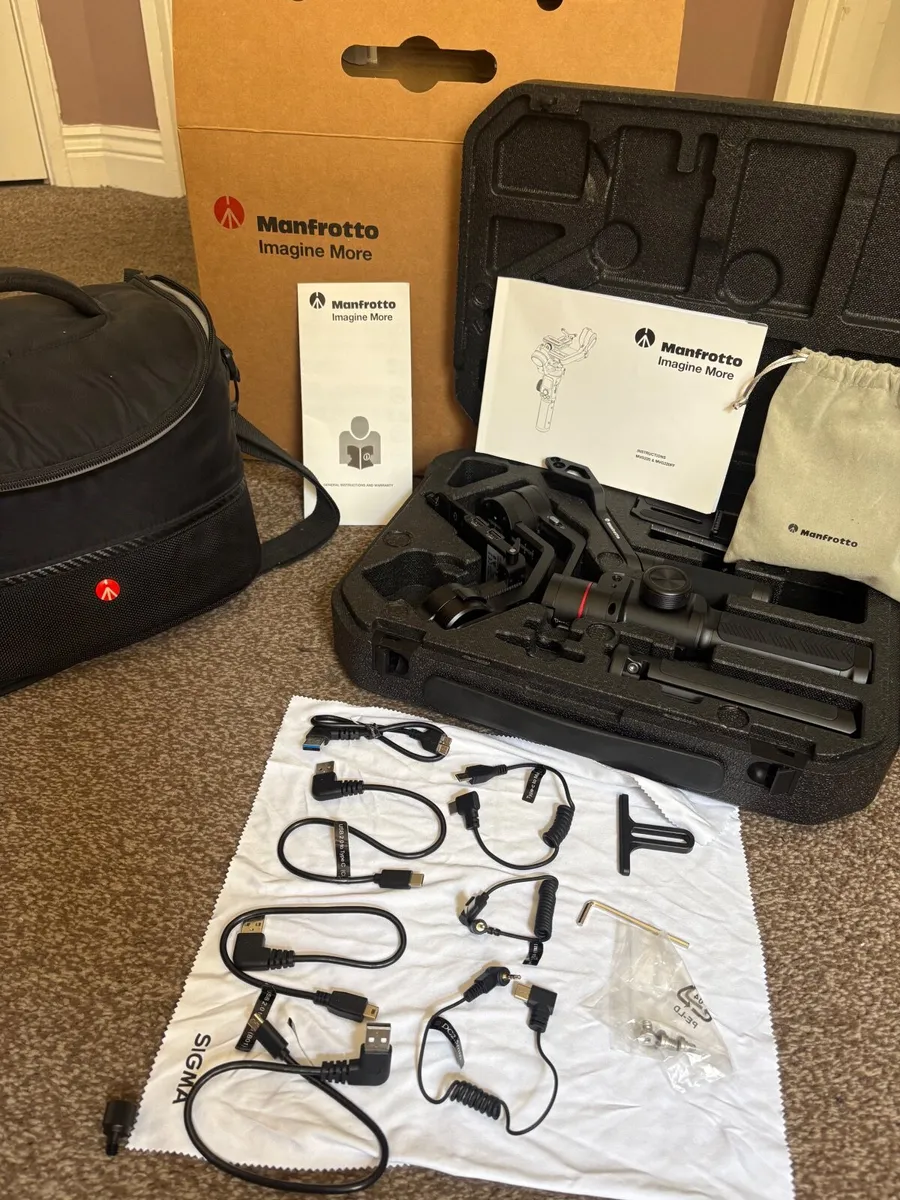 Manfrotto Gimbal MVG220 Full Kit + Bag - Image 1