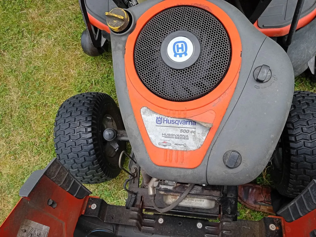 Husqvarna ride on lawnmower - Image 3