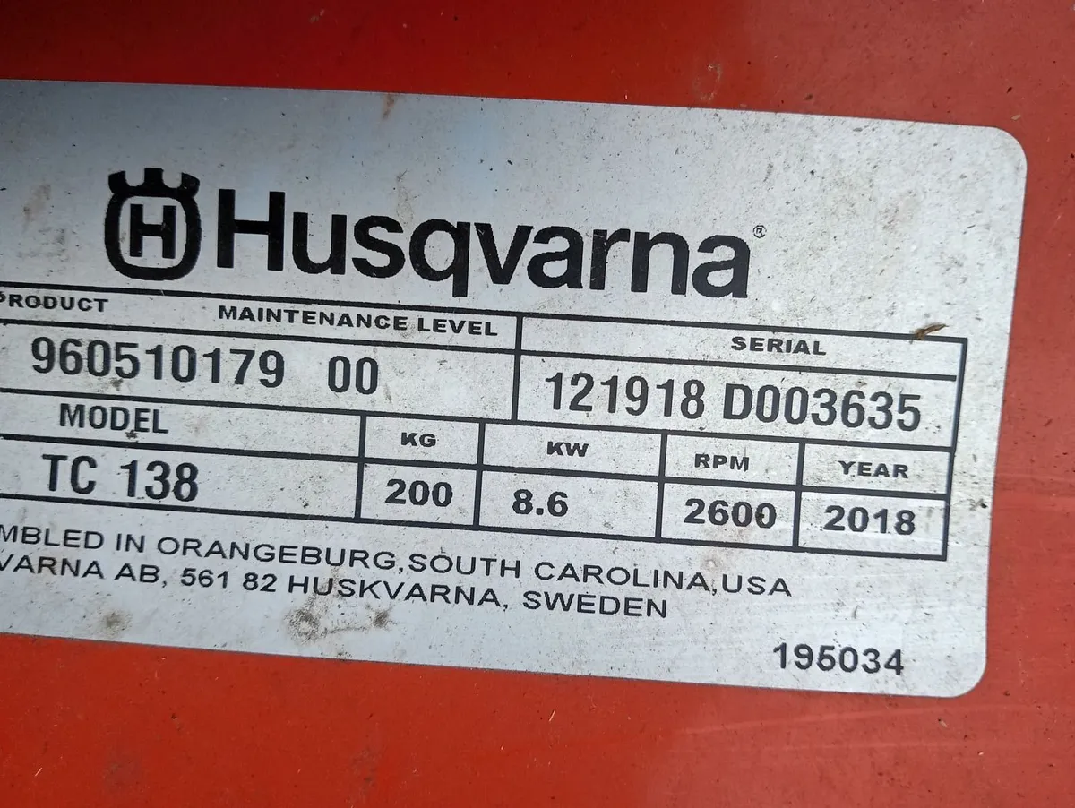 Husqvarna ride on lawnmower - Image 4