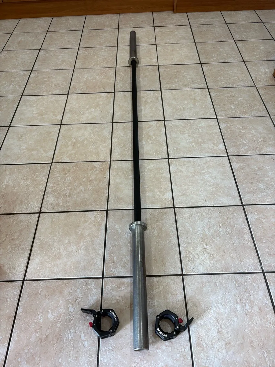 ROGUE OHIO PRO BARBELL, NOT NORMAL, 430 NEW!!! - Image 4