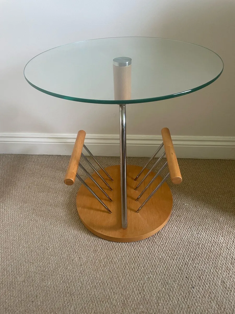 Glass side table - Image 1