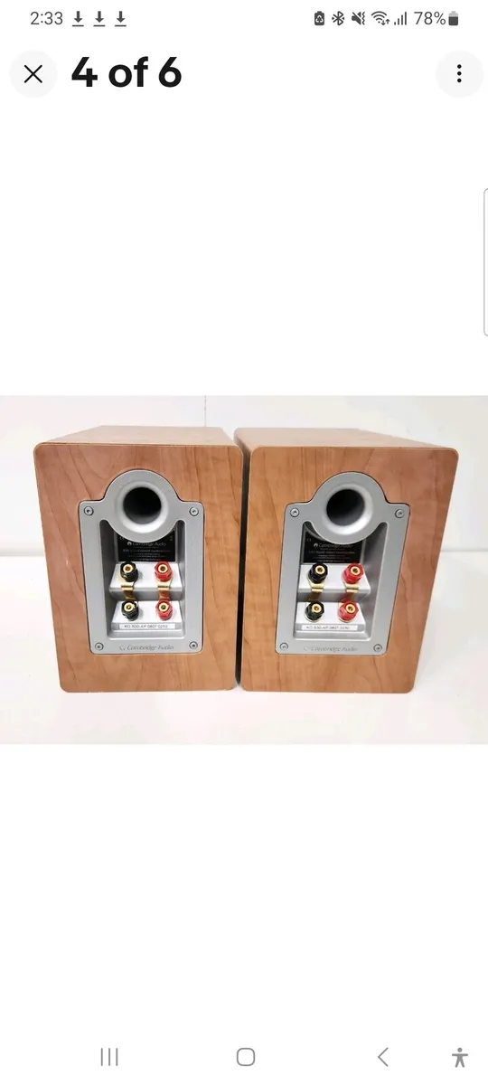 Cambridge Audio s30 Bookshelf speakers - Image 4