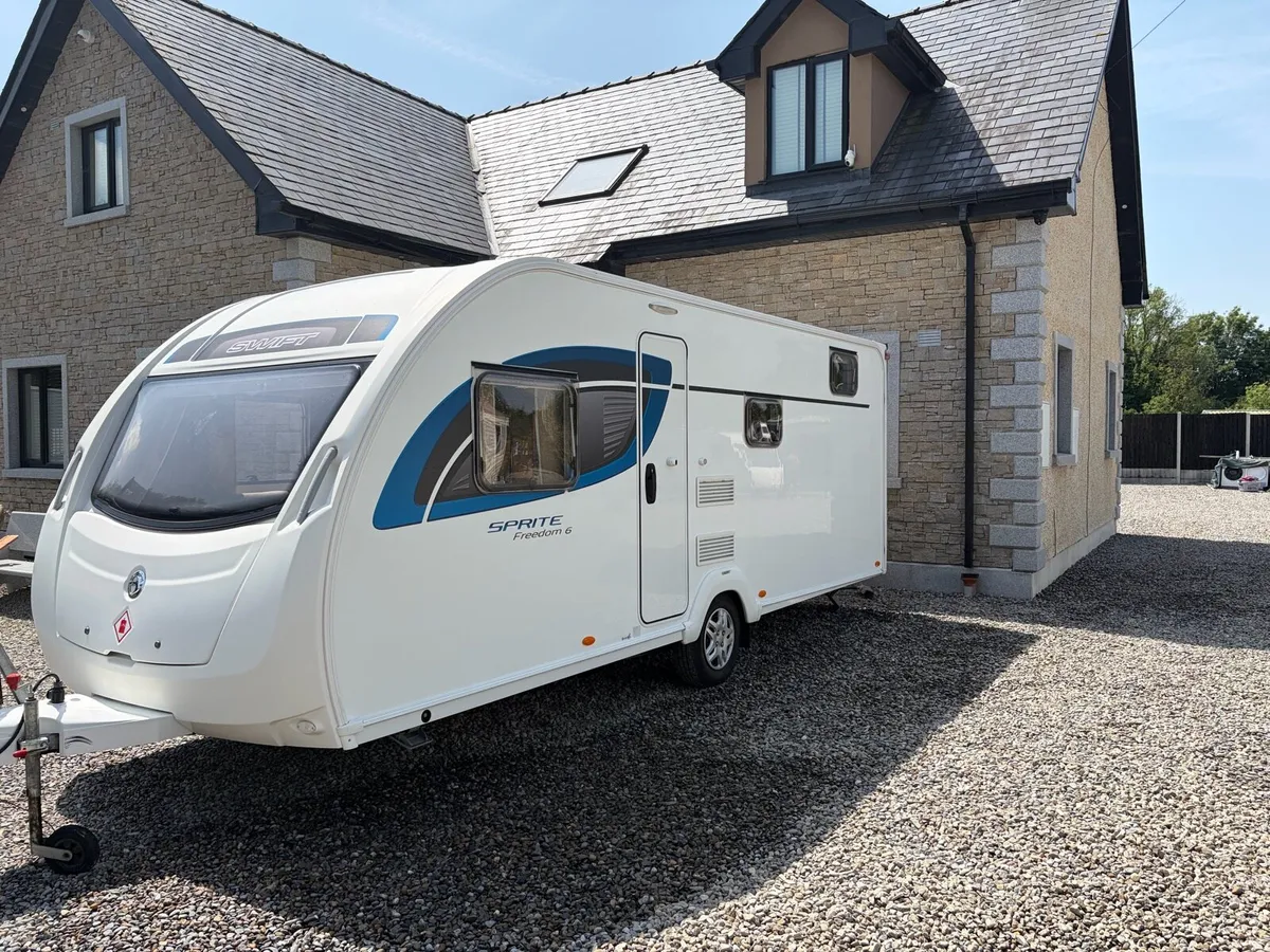 Sprite freedom 6 berth caravan (bunkbeds) - Image 1
