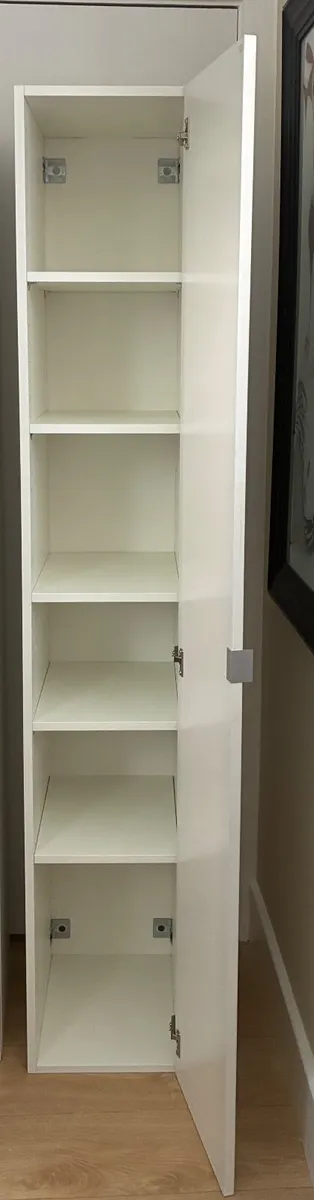 White  bathroom cabinet - Image 2