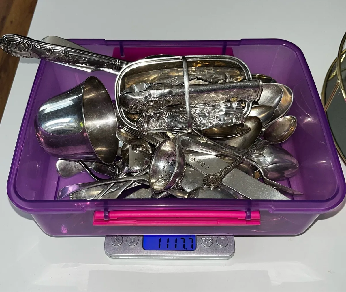 Job lot silver 800 925 950 Sterling silver - Image 1