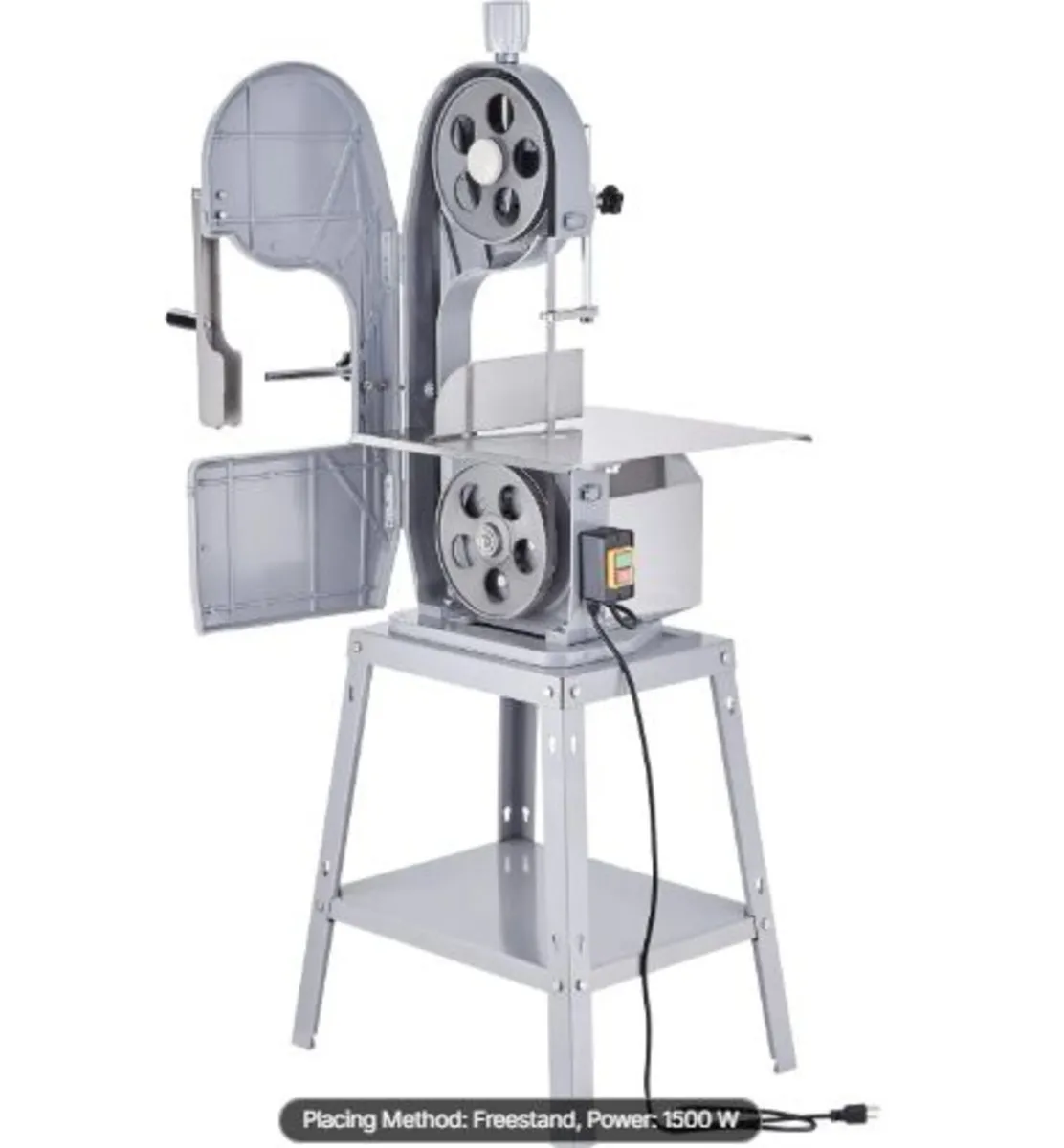 1500W Commercial Electric Meat Bandsaw Stainless - Image 4