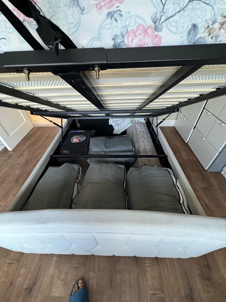 Ottoman Storage - Double Bed for Sale - Image 2