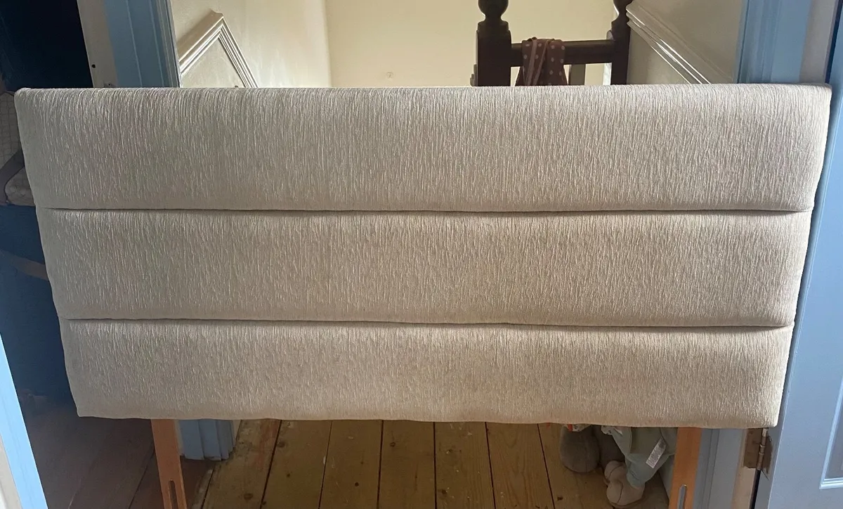 Double bed headboard for sale - Image 1