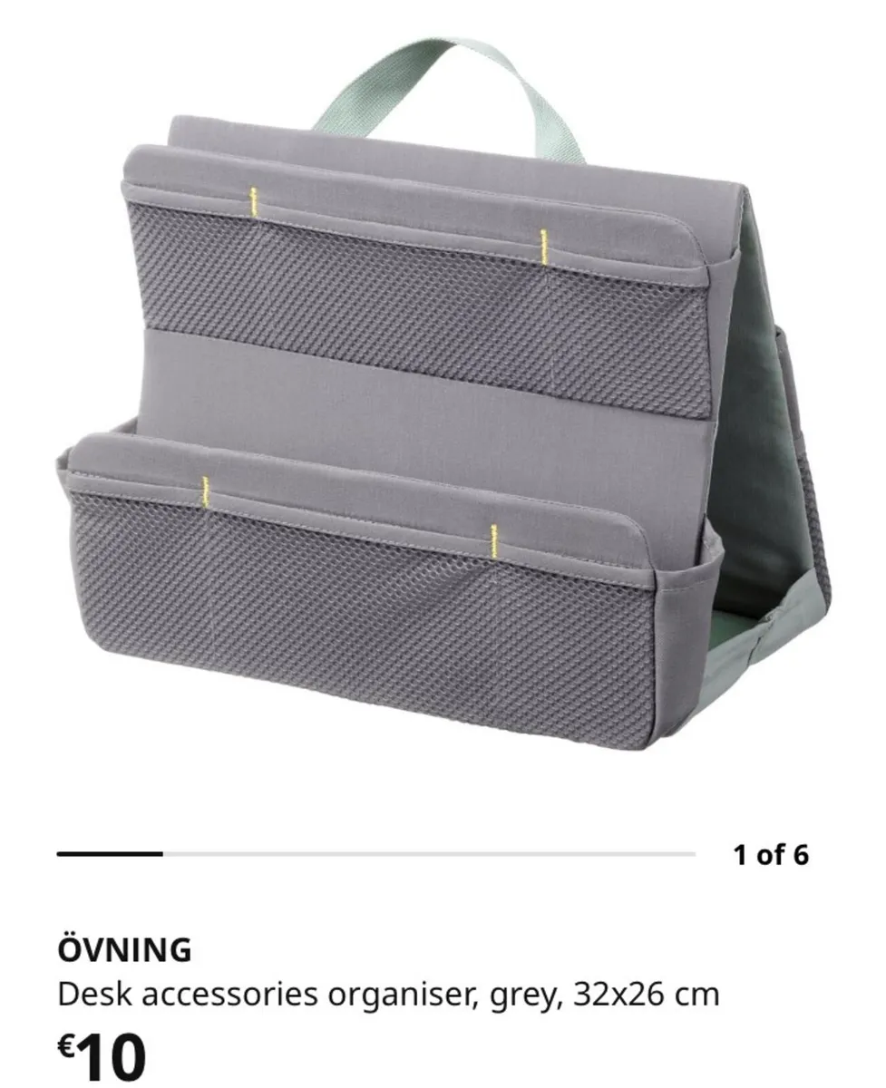 Övning, IKEA - desk organiser, grey - Image 4