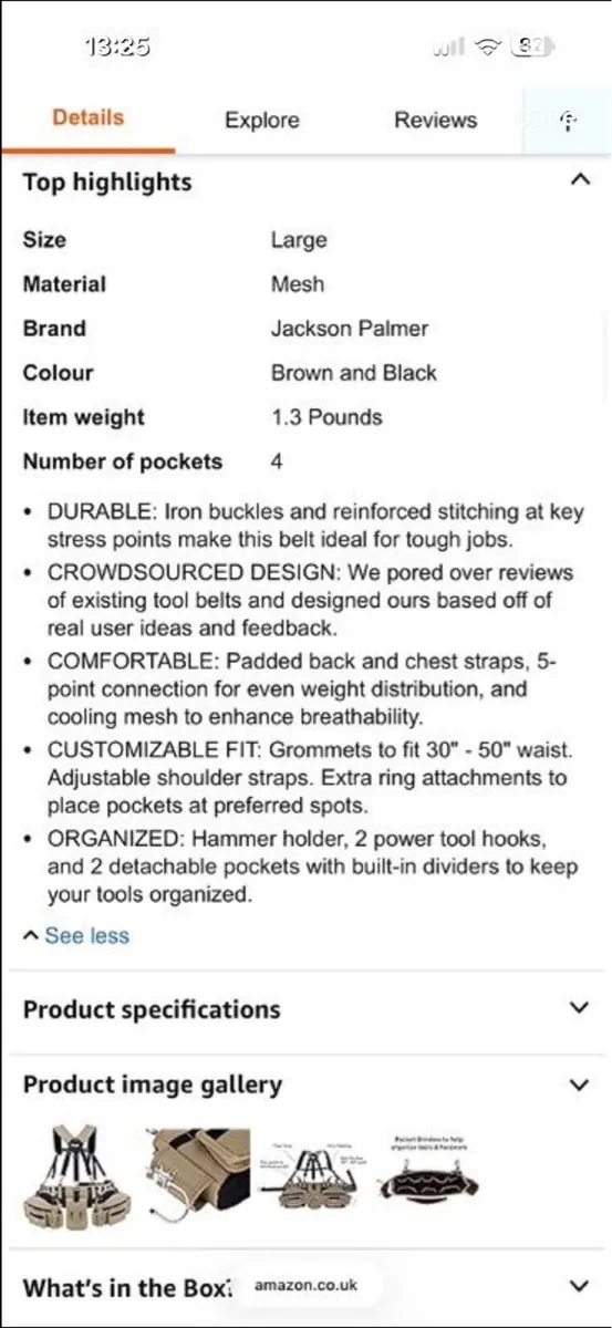 Tool belt - Image 1