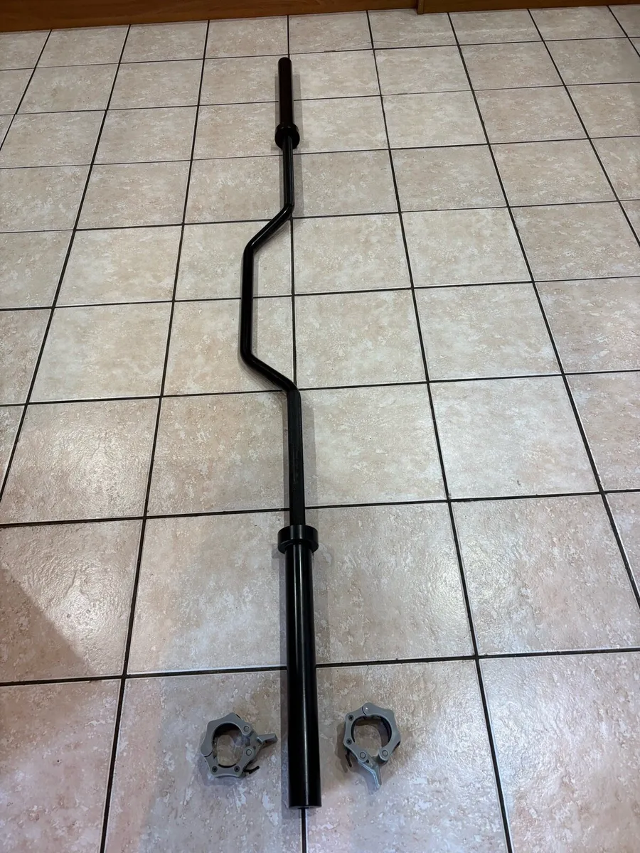 STRENGTHMAX SEAL ROW BENCH +OLYMPIC CAMBER BARBELL - Image 4