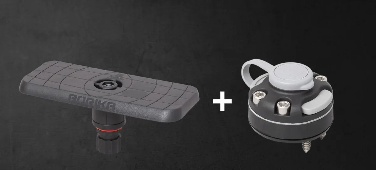Fishfinder mount for PVC or hard surface 7''-9'' - Image 4