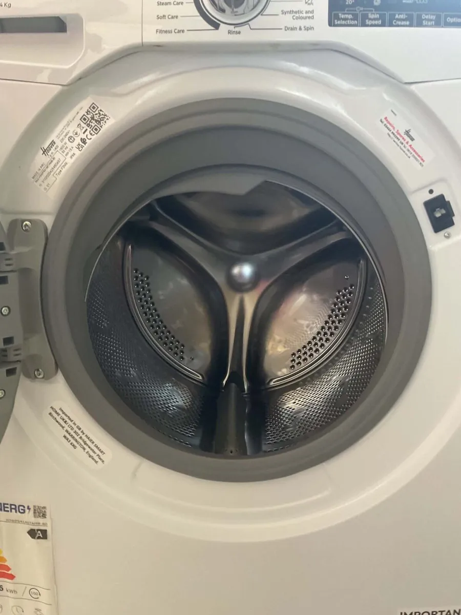 14kg Hoover washing machine - Image 3