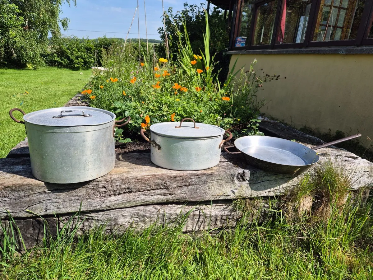 Old Aluminium Cooking Ware - Image 1