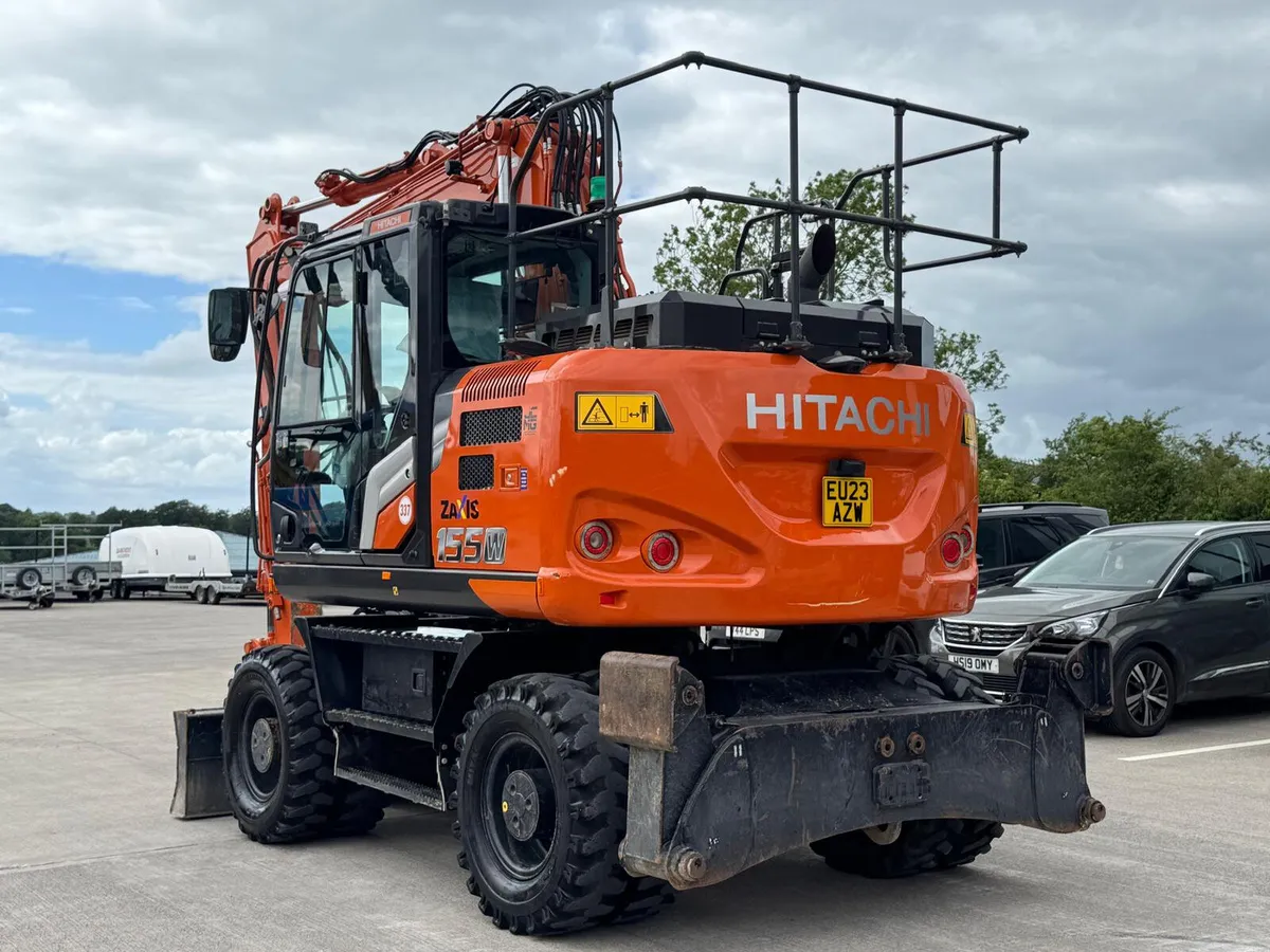 2023 HITACHI ZX155W-7 WHEELED EXCAVATOR - Image 3
