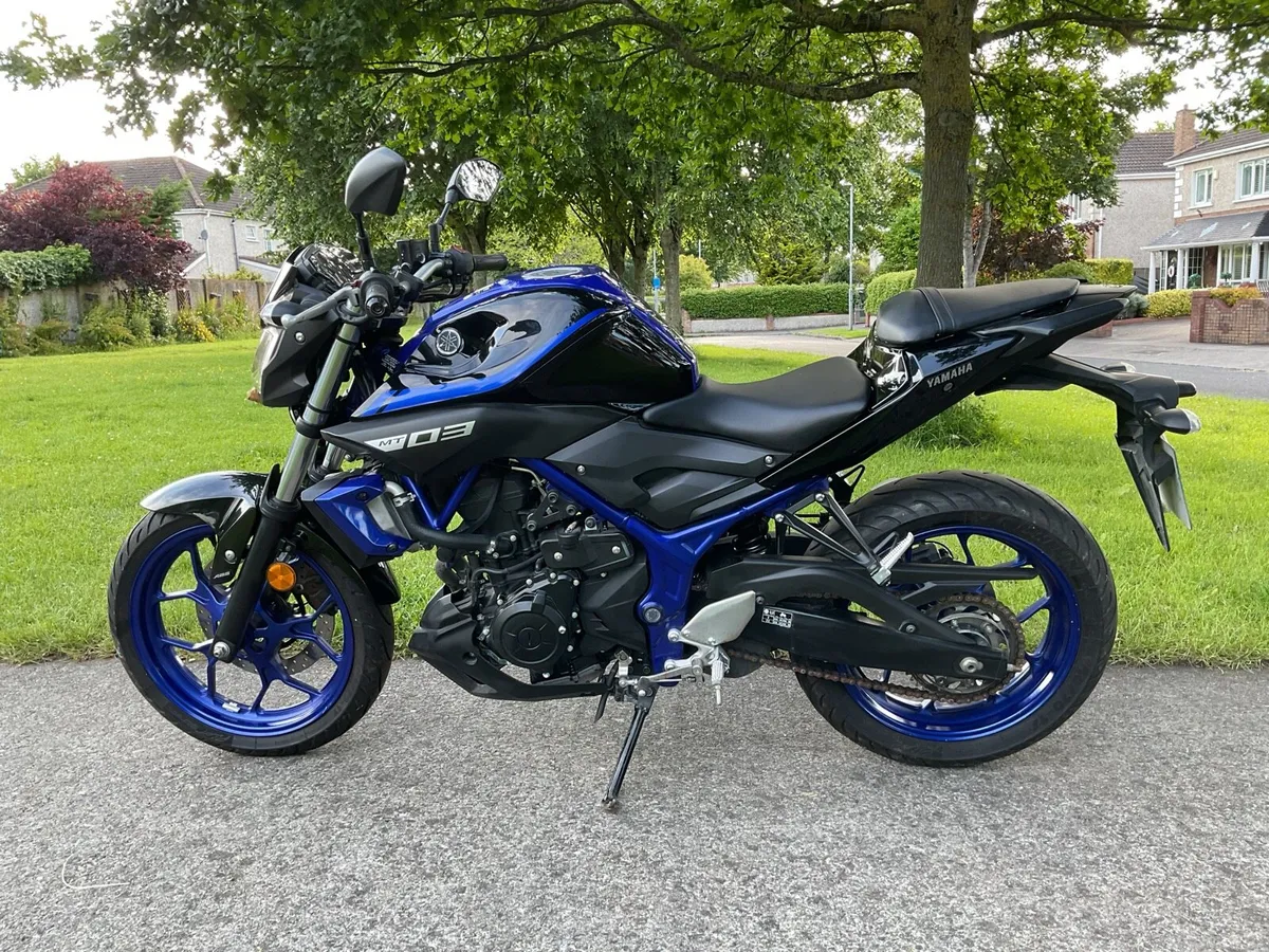 YAMAHA MT03 comes with helmet jacket boots + - Image 1
