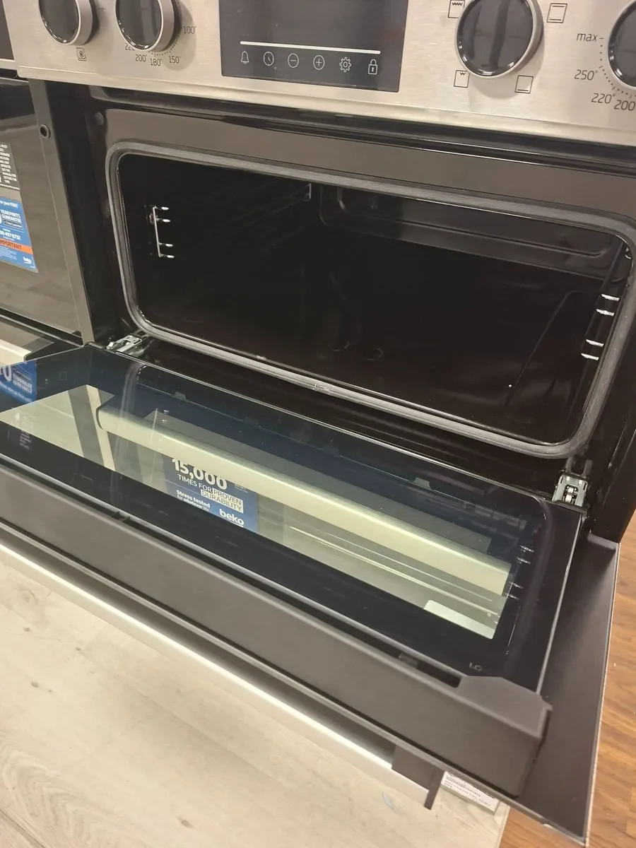 BEKO BBDF26300X Built-In Double Oven – Ex Display - Image 1