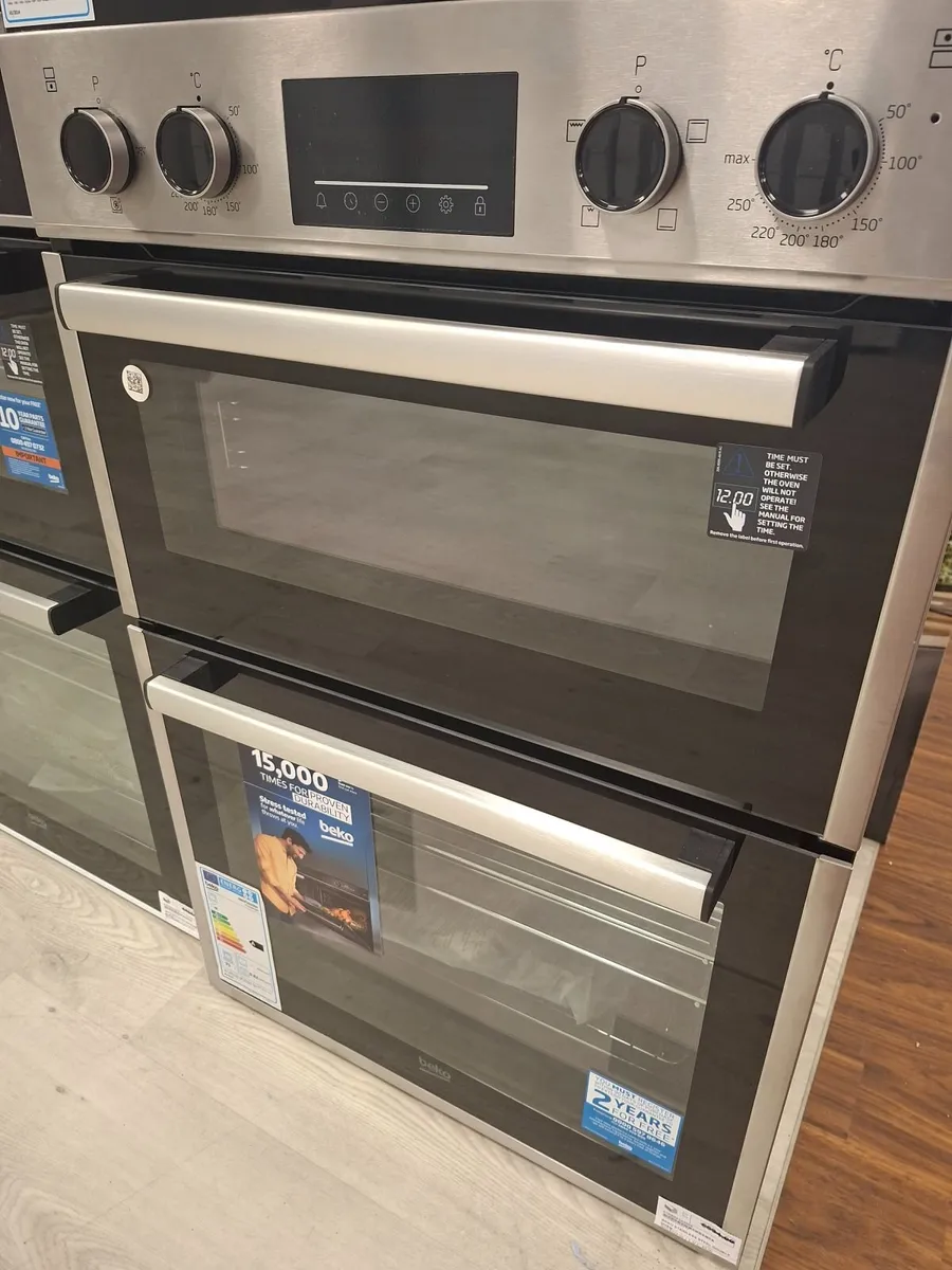 BEKO BBDF26300X Built-In Double Oven – Ex Display - Image 2