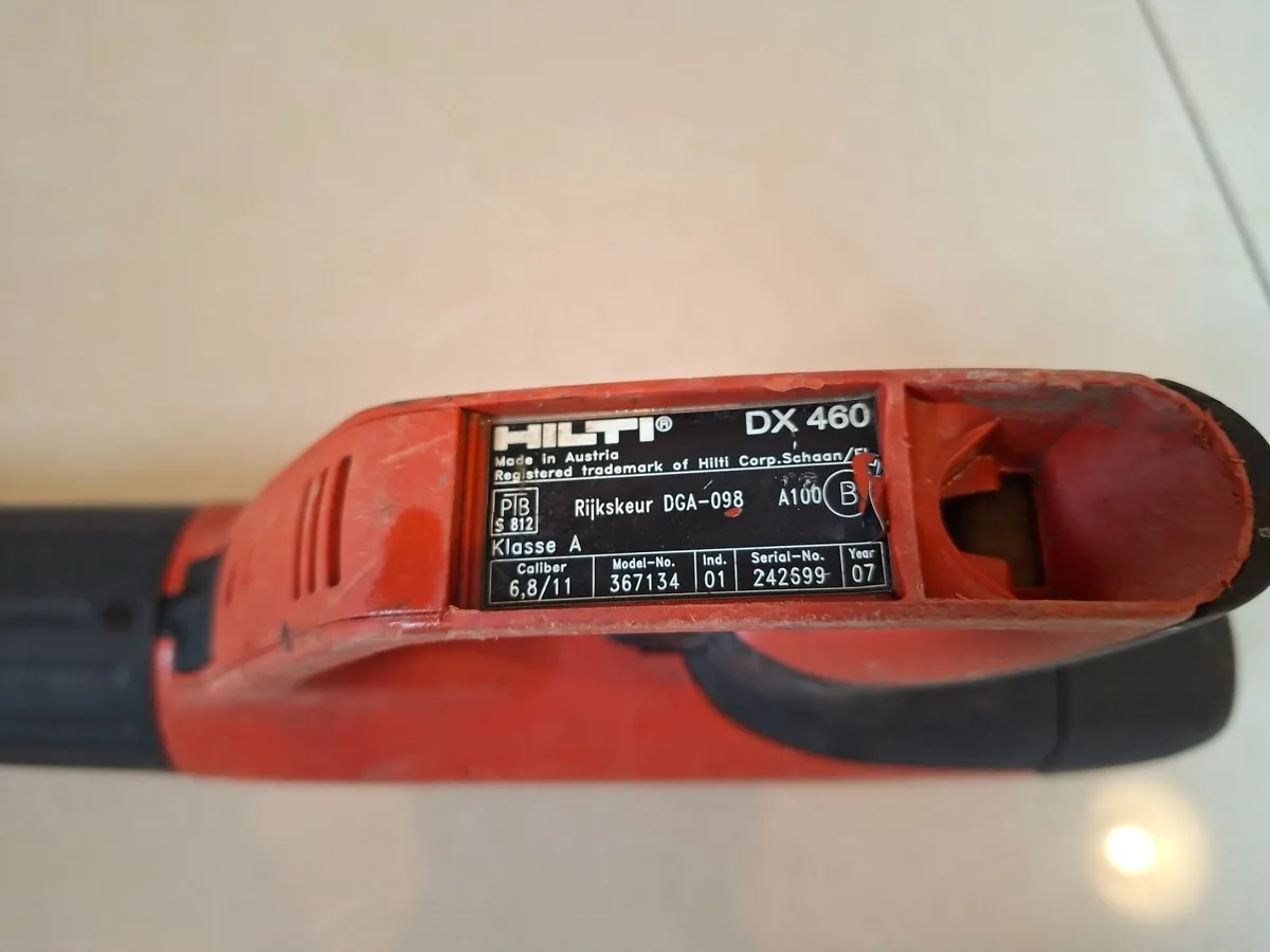 Hilti DX 460 F8 Powder-actuated tool "Serviced" - Image 4