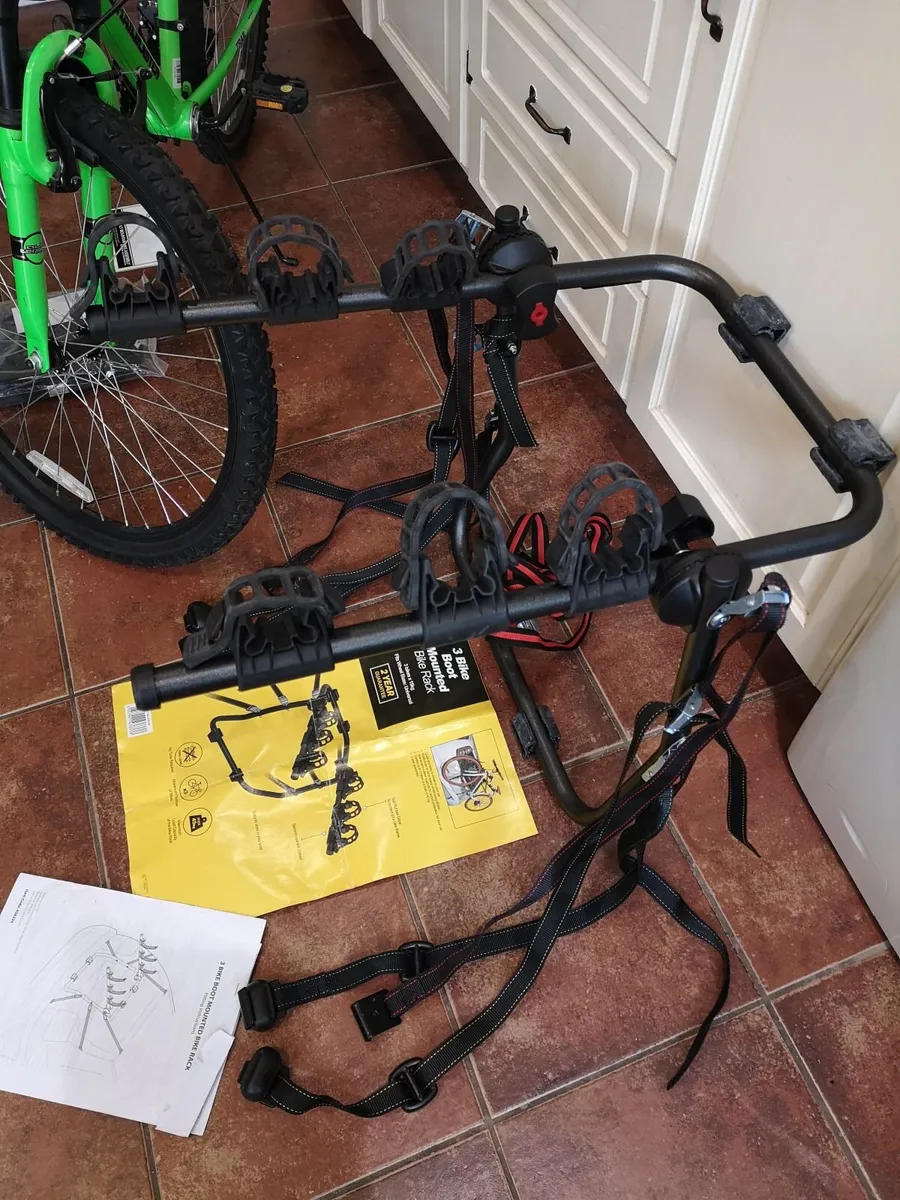 24 inch bike, car bike rack and bike cover - Image 3