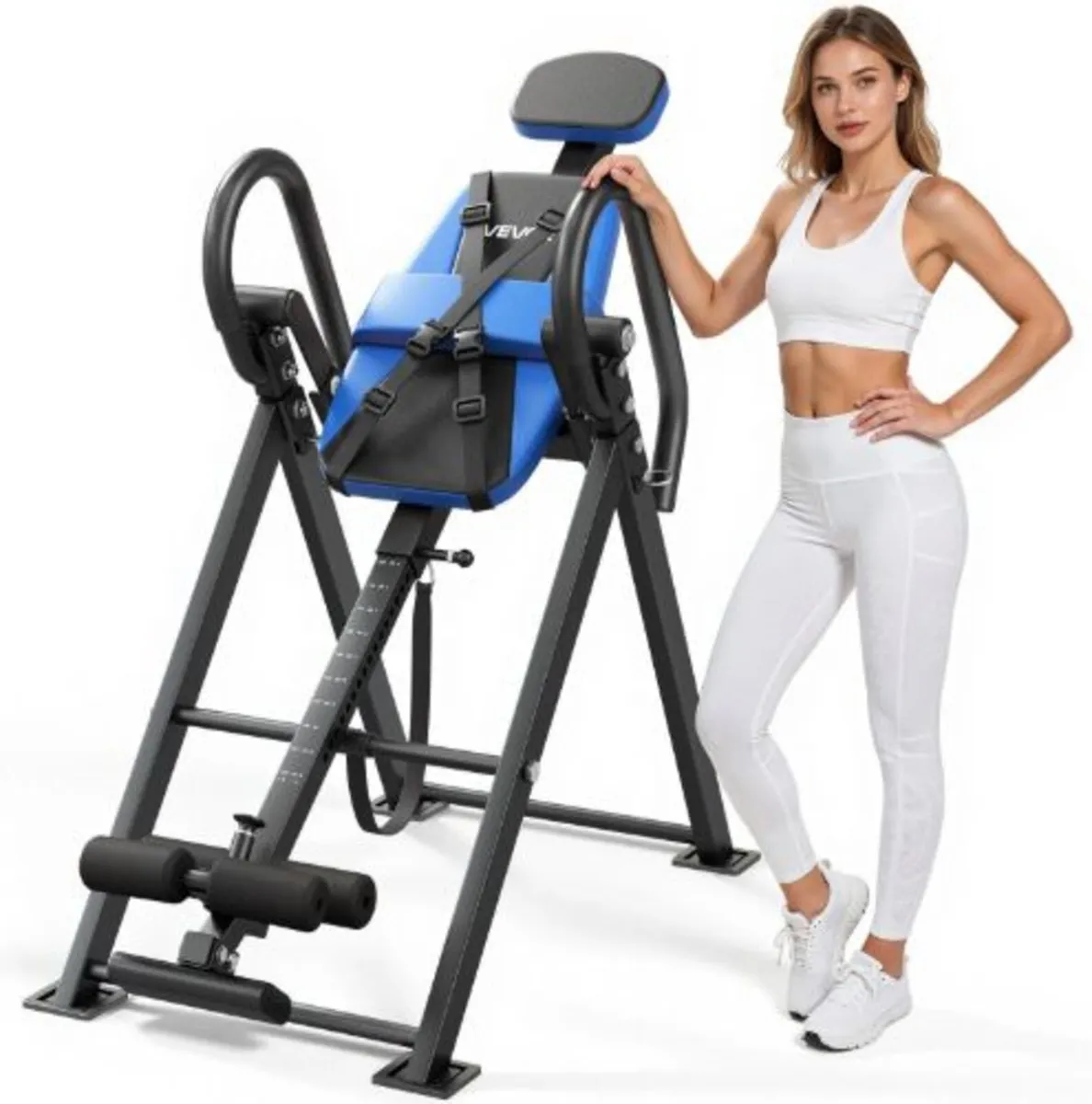 Inversion Table, 136 kg Capacity Heavy Duty Back - Image 1