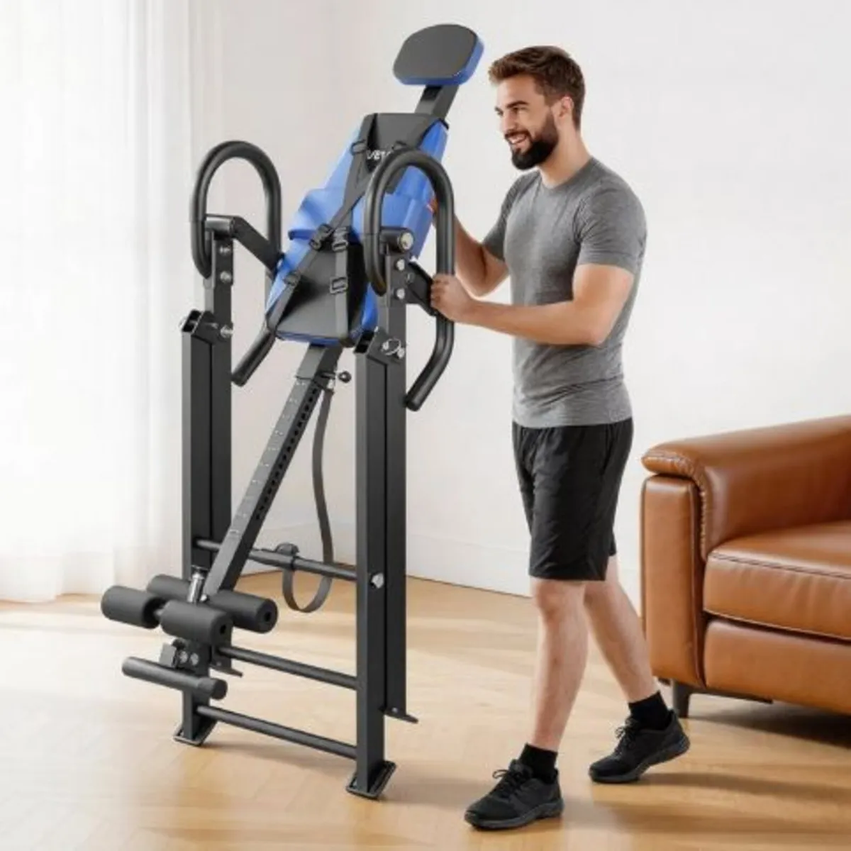 Inversion Table, 136 kg Capacity Heavy Duty Back - Image 4