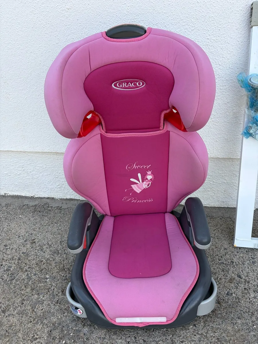 car seat graco 15-36 kg + safety gate for kids - Image 3