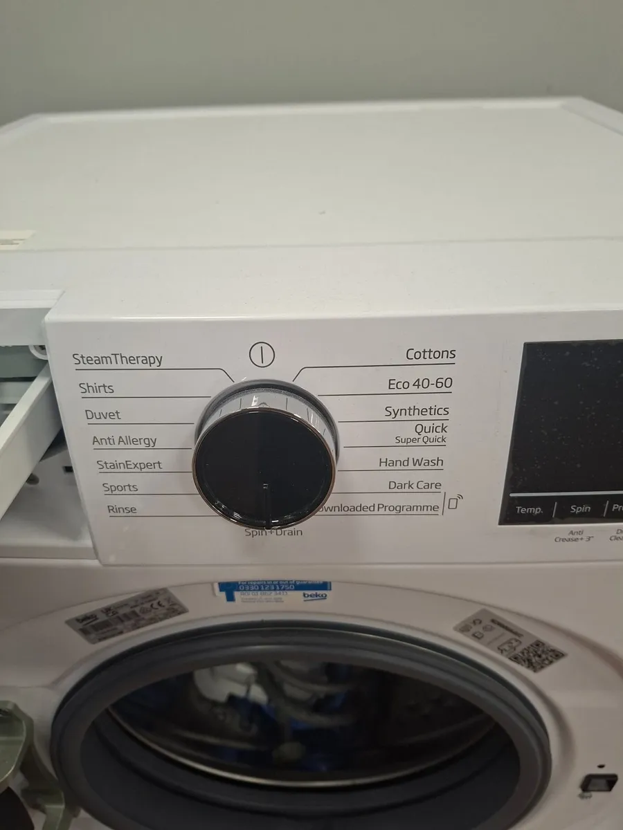 BEKO B5W51041AW 10kg 1400 Spin Washing Machine - Image 3