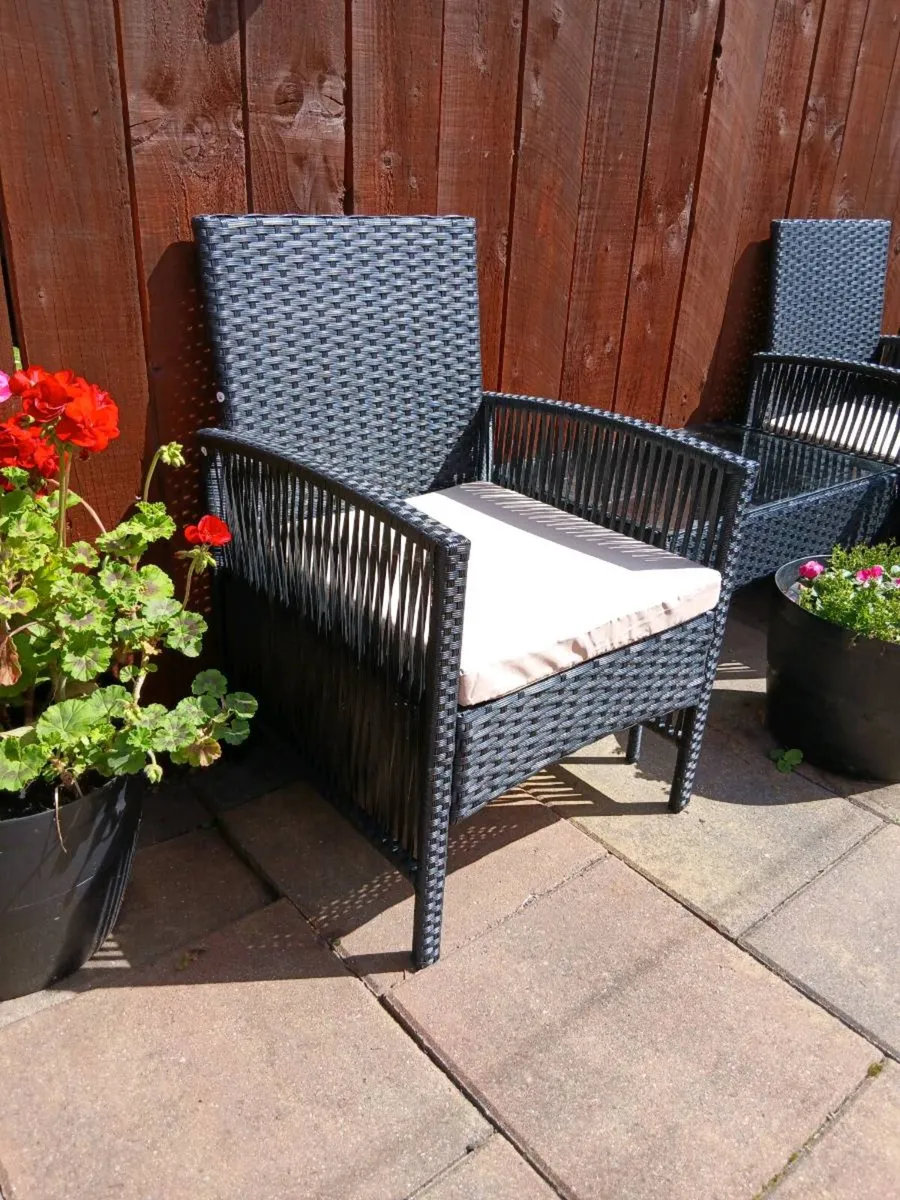Garden furniture 4 Piece Lounger set - Image 2