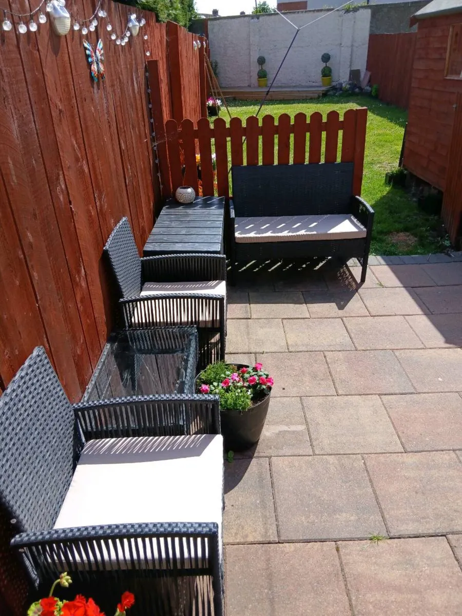Garden furniture 4 Piece Lounger set - Image 1