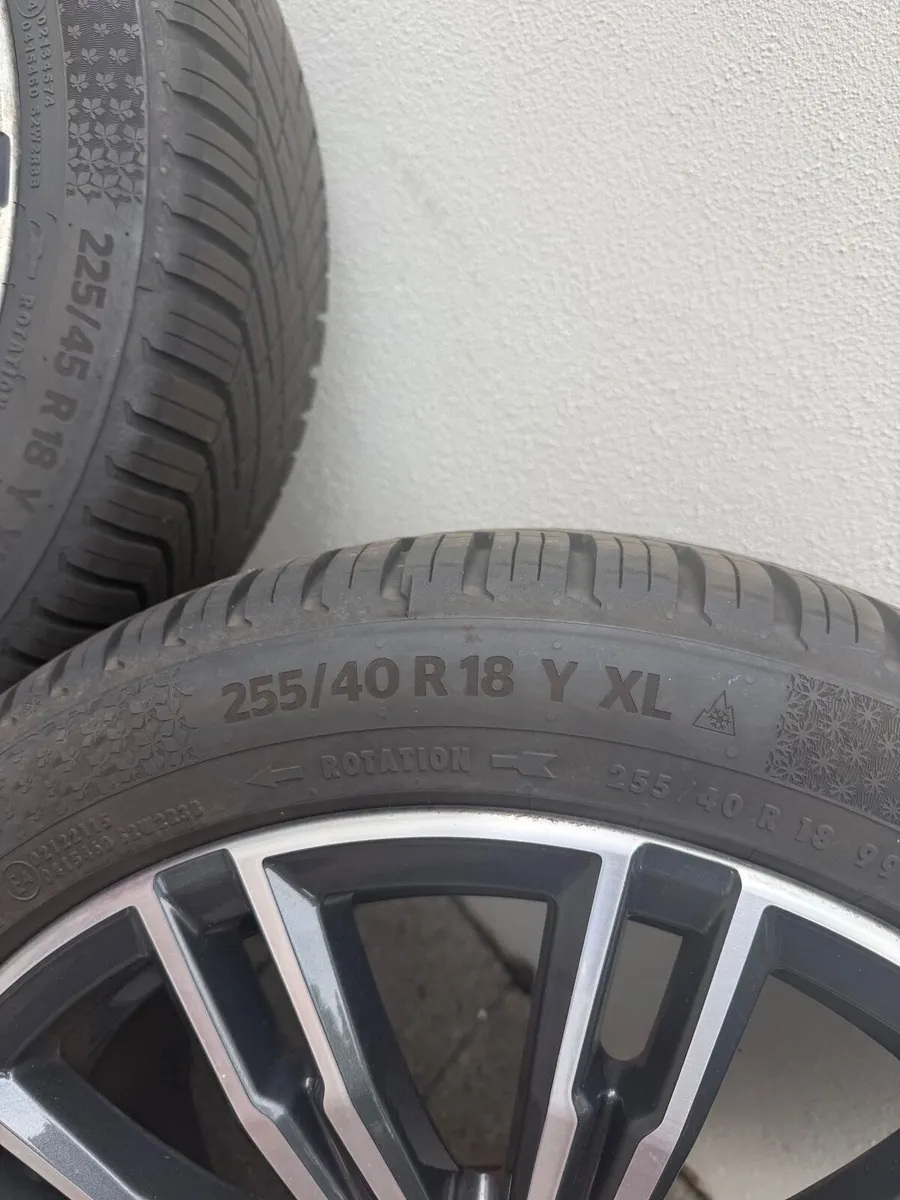 18" GENUINE OEM BMW 790M 3 SERIES WHEELS & TYRES - Image 2
