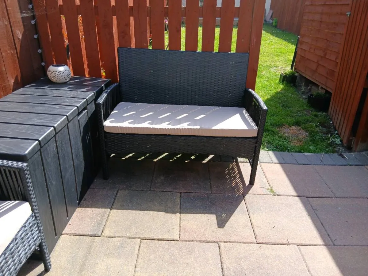 Garden furniture 4 Piece Lounger set - Image 3