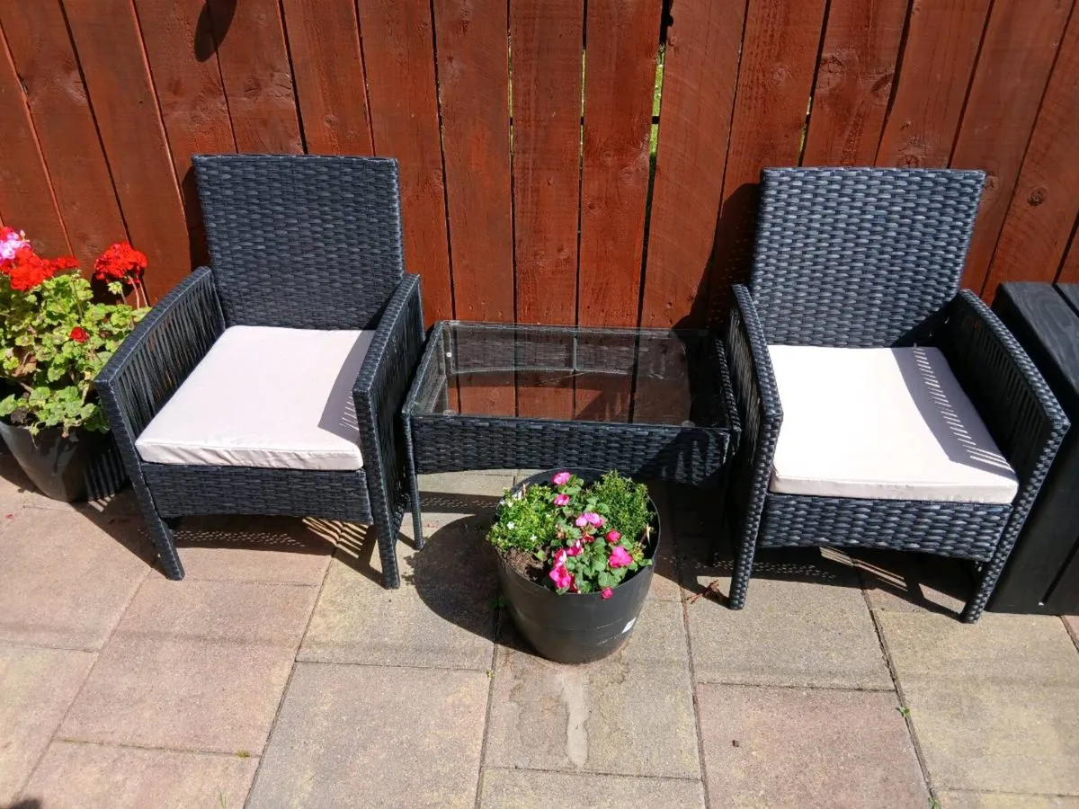 Garden furniture 4 Piece Lounger set - Image 4