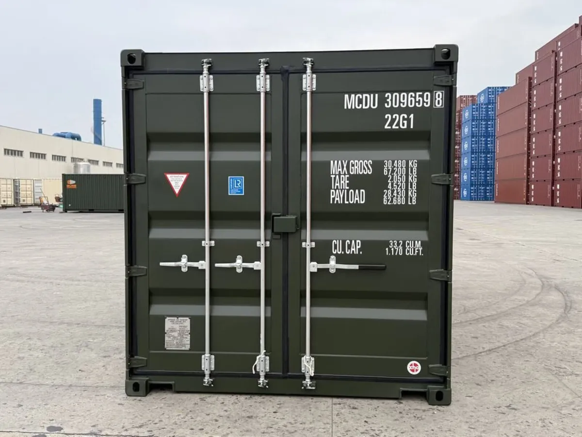 NEW 20FT Shipping Container Green - Image 3