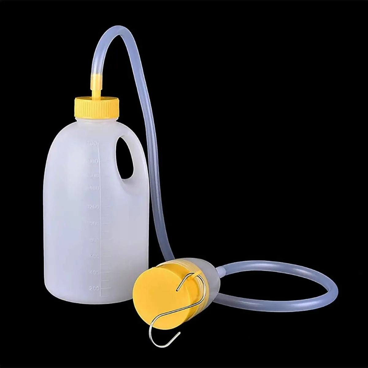 Potty 1700 ml Travel Male Bed Urinal - Image 3