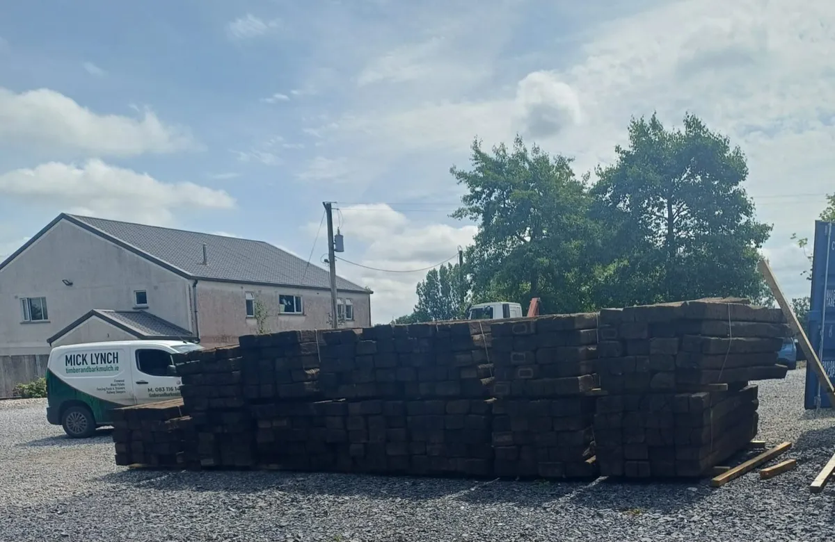 Reclaimed Railway Sleepers - Image 3