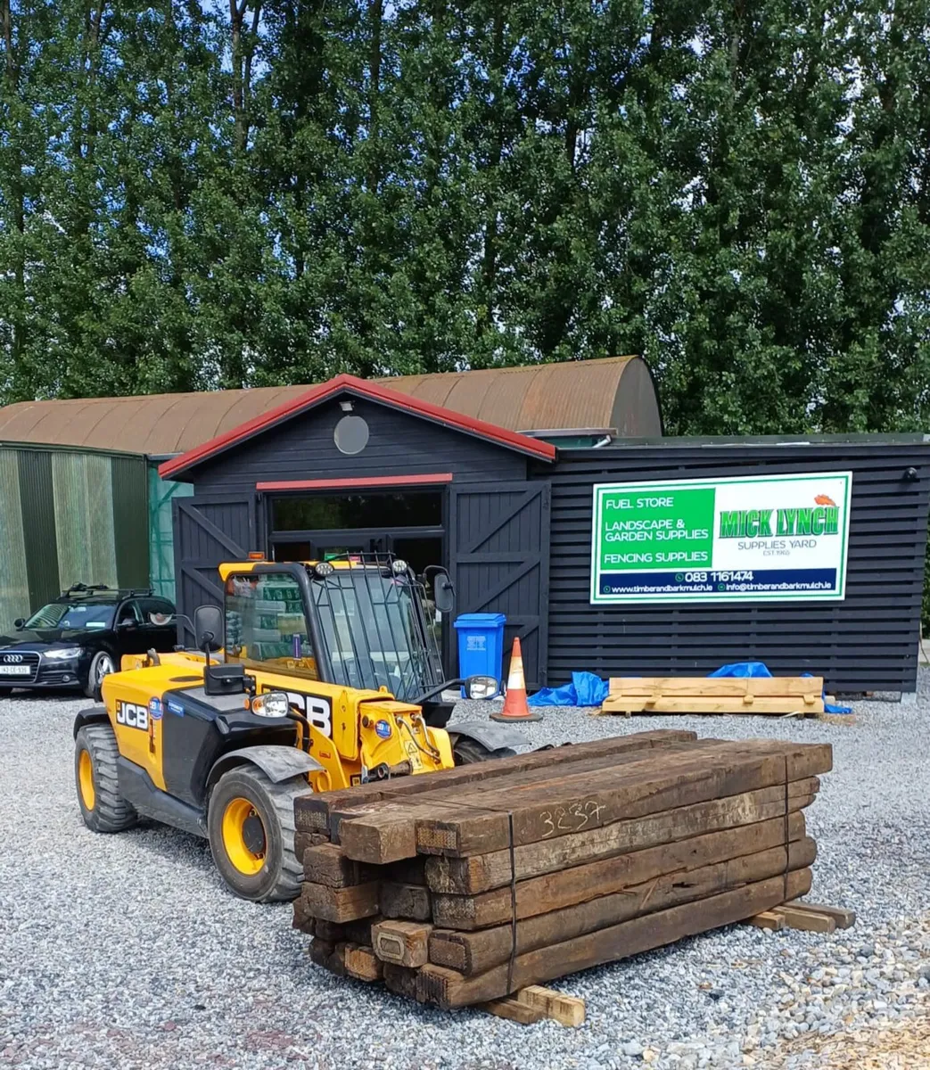 Reclaimed Railway Sleepers - Image 1