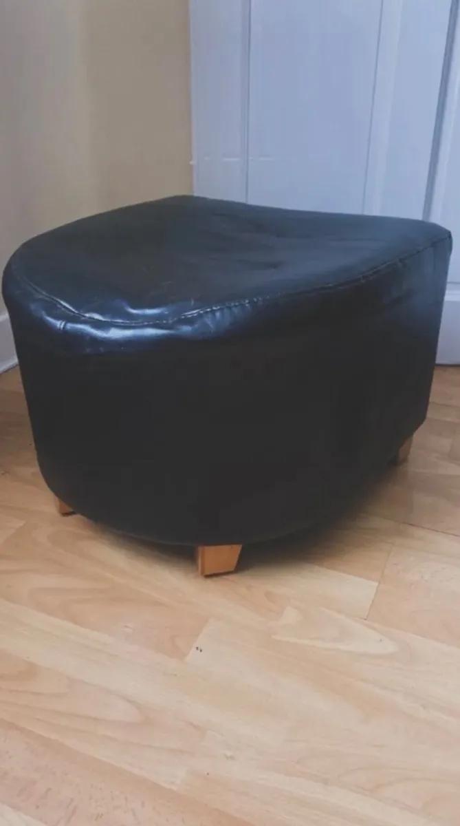 Sofa, 2 Arm Chairs & Foot stool - Image 3