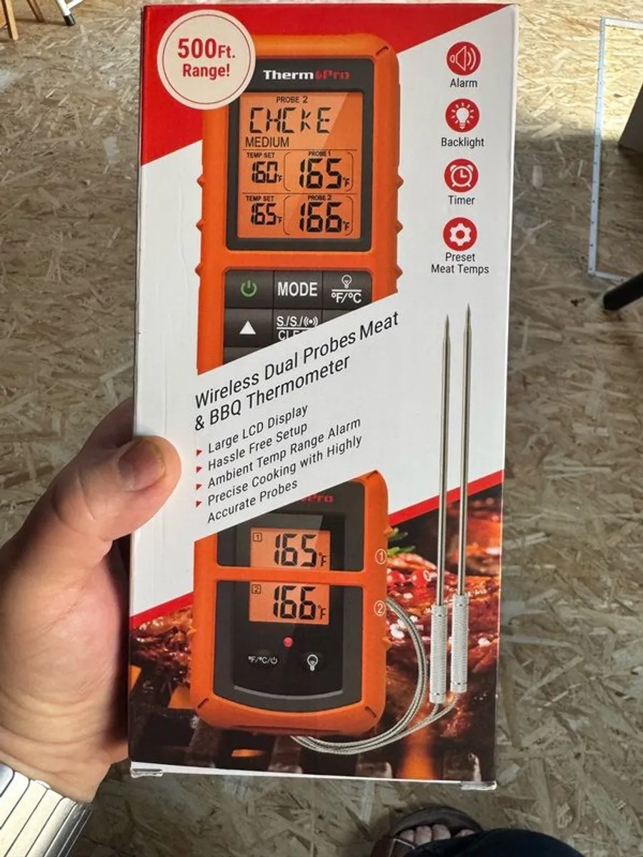 Meat & BBQ wireless thermometer ThermoPro TP20C - Image 1