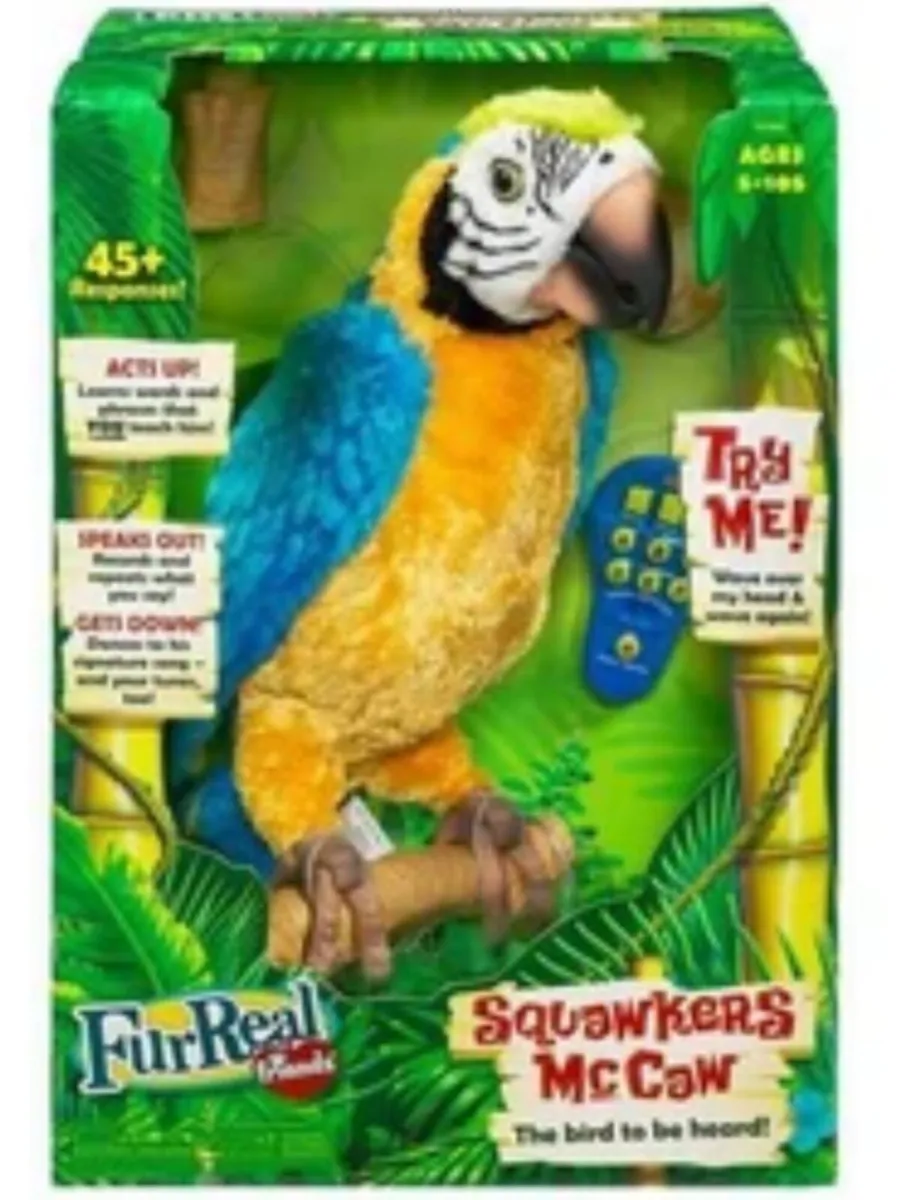 Squawkers mc caw new in sealed box and plastic