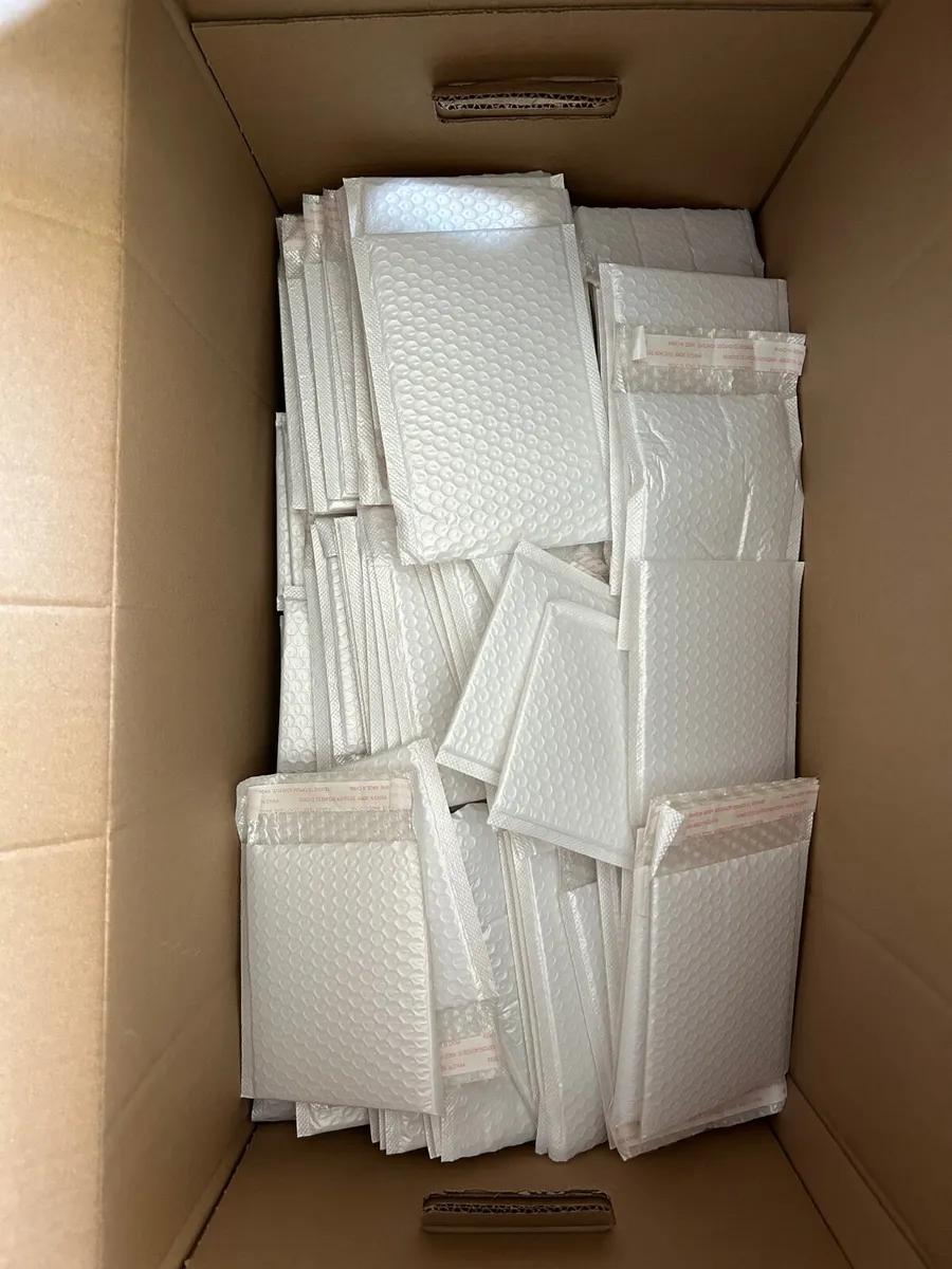 14x16cm Poly Bubble Mailers, Waterproof Padded - Image 1